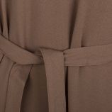Robe marron manches 3/4 Femme AMERICAN VINTAGE marque pas cher prix dégriffés destockage