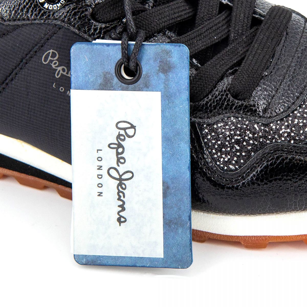 basket pepe jeans femme noire