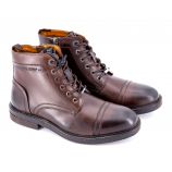 Chaussures Boots cuir pms50159 marron Homme PEPE JEANS marque pas cher prix dégriffés destockage