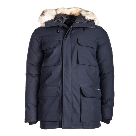 Parka Quebec capuche bleu foncé Homme PARAGOOSE à prix Parka bleu foncé à capuche Homme ZADIG & VOLTAIRE à prix