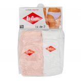 Lot de 2 culottes Clarisse Femme LEE COOPER marque pas cher prix dégriffés destockage