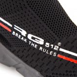 Baskets chaussettes mesh noires s61s12b Homme RG512 marque pas cher prix dégriffés destockage