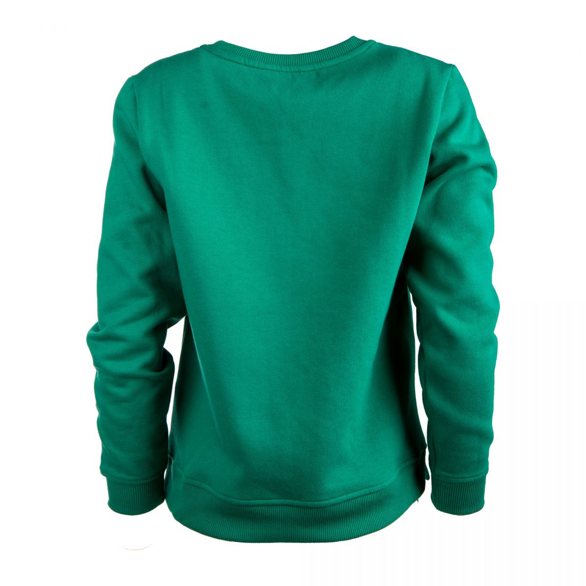 Sweat vert col rond manches longues Femme TOMMY HILFIGER à ...