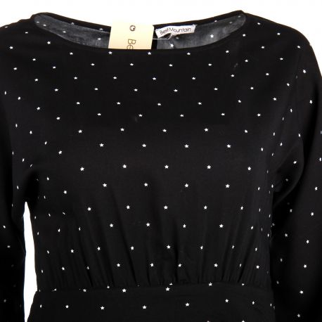 Robe RB S1903F imprimé étoile Femme BEST MOUNTAIN marque pas cher prix dégriffés destockage