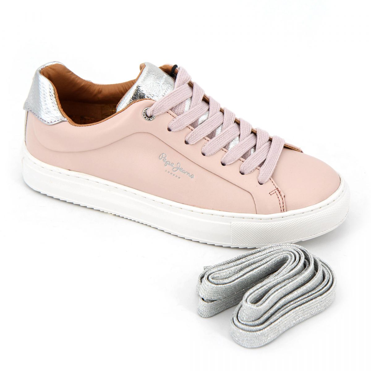Baskets rose pls30853310 t36/41 Femme PEPE JEANS à prix dégriffé