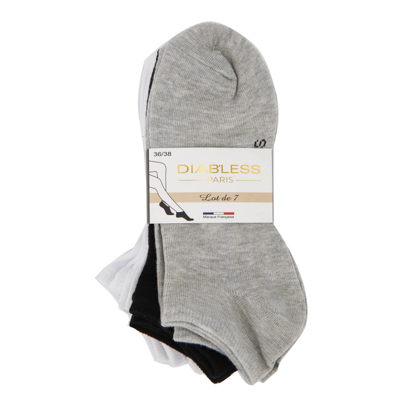 Diabless Soquettes x7 paires sabaya Femme