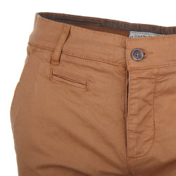 Bermuda chino venili coton stretch popeline revers gansé bouton Homme BLAGGIO marque pas cher prix dégriffés destockage