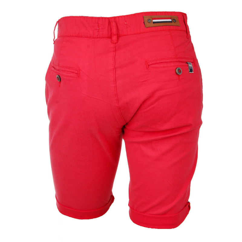 Bermuda chino venili coton stretch popeline revers gansé bouton Homme BLAGGIO marque pas cher prix dégriffés destockage Bermuda chino venili coton stretch popeline revers gansé bouton Homme BLAGGIO marque pas cher prix dégriffés destockage