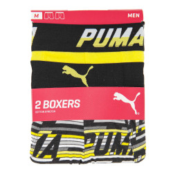 Lot de 2 boxers confort coton stretch Homme PUMA marque pas cher prix dégriffés destockage Lot de 2 boxers confort coton stretch Homme PUMA marque pas cher prix dégriffés destockage