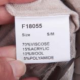Pull manches longues raglan laine paillette Femme CARE OF YOU marque pas cher prix dégriffés destockage