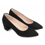 Escarpins talon moyen cuir suedè velours pointu Femme FOLIE'S marque pas cher prix dégriffés destockage