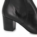 Bottes à talon cuir lisse zip Femme SONIA PATRICIO marque pas cher prix dégriffés destockage