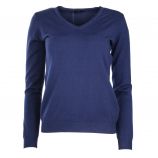 Pull manches longues v laine cachemire Femme REAL CASHMERE marque pas cher prix dégriffés destockage