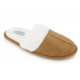 Chaussons suède fausse fourrure Femme LEE COOPER marque pas cher prix dégriffés destockage
