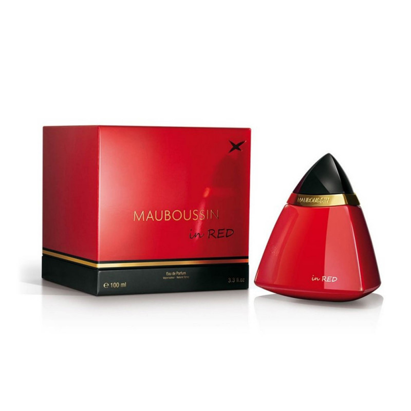 Eau de parfum In Red 100ml Femme RED MAUBOUSSIN marque pas cher prix dégriffés destockage