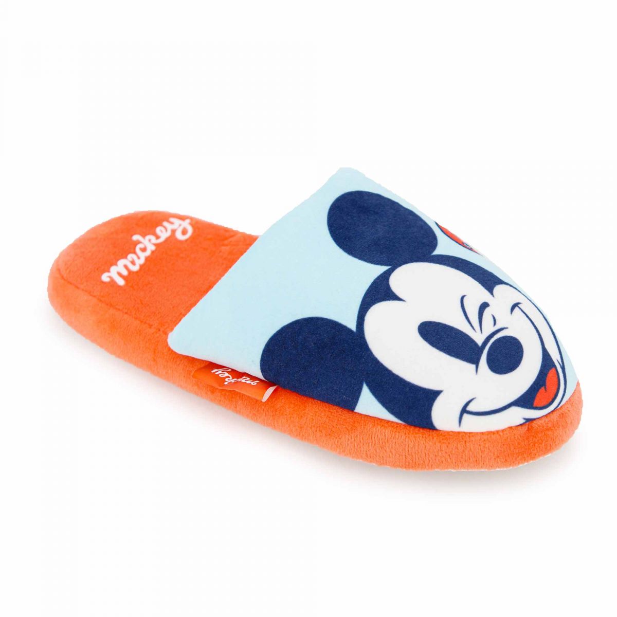 Disney-Chaussons Mickey-Orange-garçon 