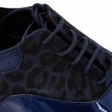 Chaussures derby cuir marine t35-t40 crosby Femme XAVIER DANAUD marque pas cher prix dégriffés destockage