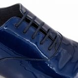 Chaussures derby bleu cuir t36-t41 cross Femme XAVIER DANAUD marque pas cher prix dégriffés destockage