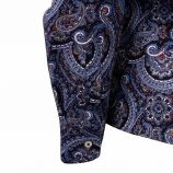 Chemise manches longues imprimé coton mode Femme TED LAPIDUS marque pas cher prix dégriffés destockage