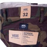 Pantalon chino camouflage Homme Draft VANS marque pas cher prix dégriffés destockage