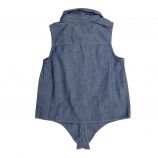 Chemise jean manches courtes 100 % Coton Enfant LEVI'S marque pas cher prix dégriffés destockage