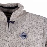 Pull col camionneur maille torsadée Homme JACK AND JONES marque pas cher prix dégriffés destockage