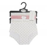 Lot de 2 shorties 83891083 blanc Enfant LULU CASTAGNETTE marque pas cher prix dégriffés destockage