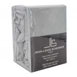 Drap housse percale 160x200 JEAN-LOUIS SCHERRER marque pas cher prix dégriffés destockage