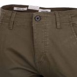 Pantalon cargo uni coton stretch Homme JACK & JONES marque pas cher prix dégriffés destockage