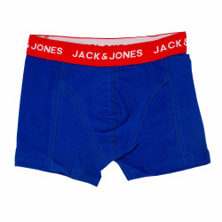 Boxer bleu coton stretch Homme JACK AND JONES marque pas cher prix dégriffés destockage Boxer bleu coton stretch Homme JACK AND JONES marque pas cher prix dégriffés destockage