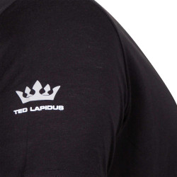 Tee shirt coton manches courtes col rond Homme TED LAPIDUS marque pas cher prix dégriffés destockage