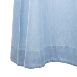 Robe sans manches bleu clair Femme SELECTED marque pas cher prix dégriffés destockage Robe sans manches bleu clair Femme SELECTED marque pas cher prix dégriffés destockage