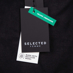 Manteau long Femme SELECTED marque pas cher prix dégriffés destockage Manteau long Femme SELECTED marque pas cher prix dégriffés destockage