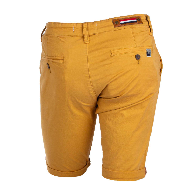 Bermuda chino venili coton stretch popeline revers gansé bouton Homme BLAGGIO marque pas cher prix dégriffés destockage Bermuda chino venili coton stretch popeline revers gansé bouton Homme BLAGGIO marque pas cher prix dégriffés destockage