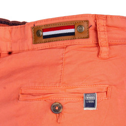 Bermuda chino venili coton stretch popeline revers gansé bouton Homme BLAGGIO marque pas cher prix dégriffés destockage Bermuda chino venili coton stretch popeline revers gansé bouton Homme BLAGGIO marque pas cher prix dégriffés destockage