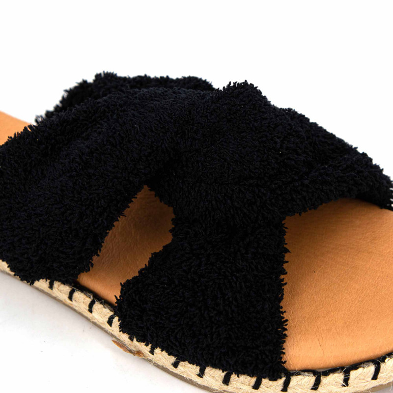 Mules toalla negro 2076 Femme PINAZ marque pas cher prix dégriffés destockage Mules toalla negro 2076 Femme PINAZ marque pas cher prix dégriffés destockage