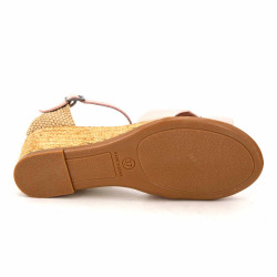 Sandales compensees vacuno nude 508/5 Femme PINAZ Sandales compensees vacuno nude 508/5 Femme PINAZ