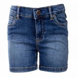 Short jean délavé coton BCI doux stretch Fille KIDS ONLY marque pas cher prix dégriffés destockage