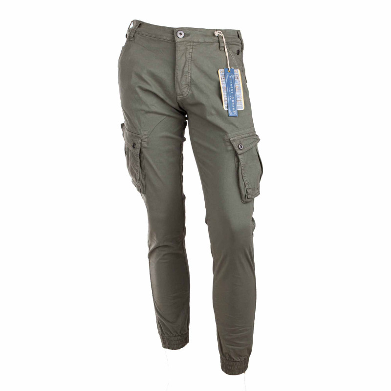 Pantalon ajusté cargo multipoches Tanera Homme BLAGGIO marque pas cher prix dégriffés destockage