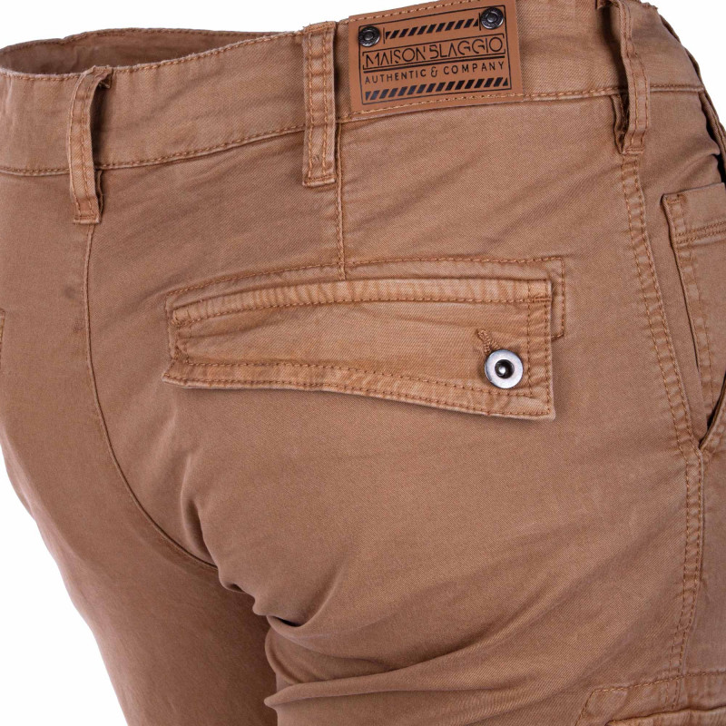 Pantalon ajusté cargo multipoches Tanera Homme BLAGGIO marque pas cher prix dégriffés destockage Pantalon ajusté cargo multipoches Tanera Homme BLAGGIO marque pas cher prix dégriffés destockage