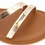 Mules cuir à brides graphique Manaka Femme LES TROPEZIENNES PAR M.BELARBI marque pas cher prix dégriffés destockage