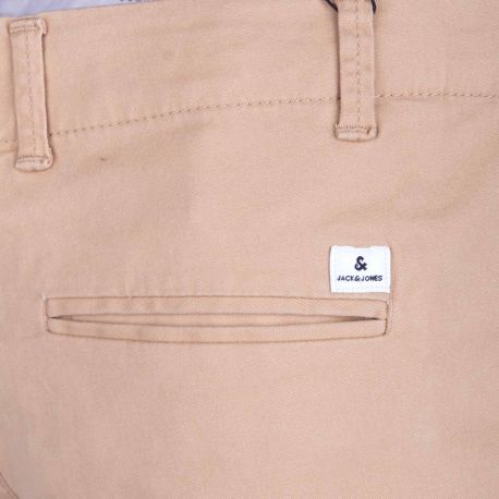 Bermuda droit coton stretch Homme JACK & JONES marque pas cher prix dégriffés destockage Bermuda droit coton stretch Homme JACK & JONES marque pas cher prix dégriffés destockage