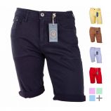 Bermuda coton stretch 5 poches Valley Homme BLAGGIO marque pas cher prix dégriffés destockage