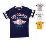 Tee shirt manches courtes col rond coton Enfant LEE COOPER