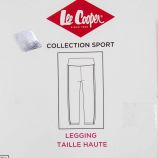 Legging taille haute fourré bandes paillettes Linea Femme LEE COOPER marque pas cher prix dégriffés destockage