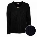 Pull grosse maille col V manches longues Femme BEST MOUNTAIN