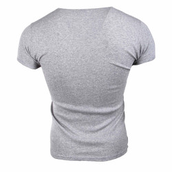 Tee shirt basique cintré coton Homme NEW MAN marque pas cher prix dégriffés destockage