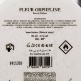 Parfum eau de parfum Fleur orpheline 90 ML Femme ELIXIR PRIVE marque pas cher prix dégriffés destockage