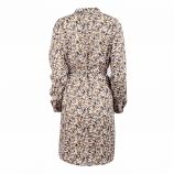 Robe chemise col mao imprimée nouée Femme VERO MODA marque pas cher prix dégriffés destockage