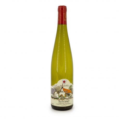 Vin AOC Vin d'Alsace Sylvaner 2018 75cl MULER marque pas cher prix dégriffés destockage